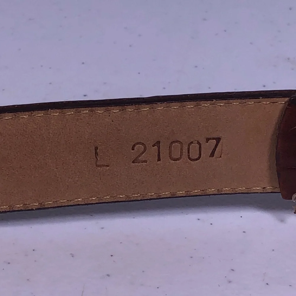 VINTAGE 1996 Brighton Museum Leather Belt - Picture 11 of 11